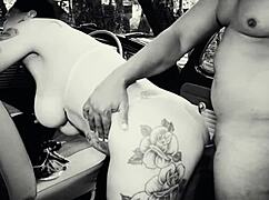 Back in the day, they had retro sex in a Fusca car.