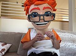 i ride the porn dude's big cock like a pro in casting couch session