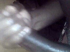 Bbc Masturbation with Huge Black Dick Cumshot