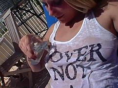 I'm craving these hot amateurs getting wild and wet