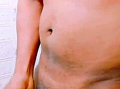 Crossdresser humiliates himself pissing and masturbating at work