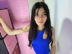 Hey, beautiful classmate, help me pass this semester! He nails her hard in the lockers.