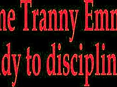 emma lee tv shows tranny getting disciplined and spanked with strapon