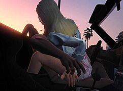 hey, wanna see Franklin score with a hooker in GTA 5?