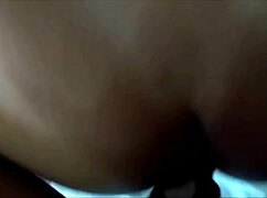 Whore begs, 'fuck my ass slower, it hurts too much' while bent over dripping.