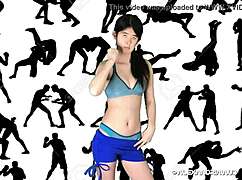 搏斗之夜让我震惊... 亚历山德里亚·吴和克利福德·布莱恩特激烈摔跤，你知道吗？