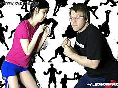 搏斗之夜让我震惊... 亚历山德里亚·吴和克利福德·布莱恩特激烈摔跤，你知道吗？