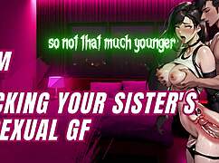 Fucking Your Sister's Bisexual GF Leaves Me Torn and Craving More Every Time. I Can’t Stop Thinking About Her Wild Side.
