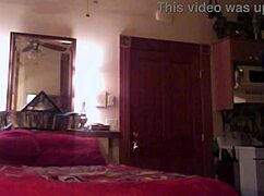 blue rides that big black cock on hidden cam, her ass bouncing in hardcore cowgirl.