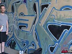 Wow, Naughty Cougar Sofie Marie Seduces Amateur for Outdoor Sex!