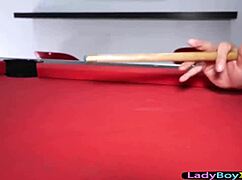 What Happens When Pool Night Turns Into Asian Ladyboy Bareback?