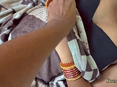 Chachi Ji Takes Nephew's Big Dick Deep In Her Hairy Pussy