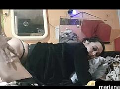 I am an Argentinian amateur having hardcore anal sex.