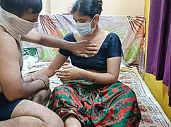 Wow, Desi bhabi gets hard cream pie from driver quick!