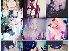 Tranny Babe Veronica Mix Shakes Ass In Panties As Crossdressing Babysitter With Blue Eyes