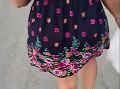 Siguiendo a Madura en la CALLE con FALDA e HILO