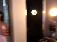 Innocent big ass latina joins fake casting threesome.