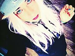 Tranny Babe Veronica Mix Shakes Ass In Panties As Crossdressing Babysitter With Blue Eyes