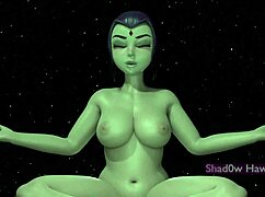 raven says, 'i'm meditating while masturbating'