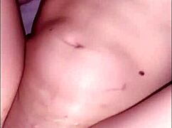 fucking my girlfriend with natural tits and ass for the first time