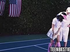 Big Tits Besties Foursome Hardcore Fuck!