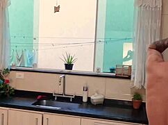 I cooked for my neighbor and her daughter, then fucked them both in the kitchen.