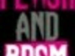 Brunette Summer Rae Finds a Big Cock Peeking Out of the Glory Hole for Handjob and Cum in Mouth 😏