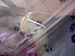 Desi girl in dorm foreplay with boyfriend, cowgirl sex.