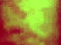 rubbing my curvy body in wet leggings close up.