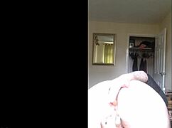 i slide my dildo into my tight teen ass