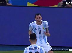 I can't believe argentina beat brazil 1-0
