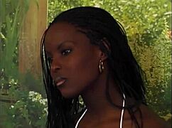 barefoot and pregnant ebony getting blowjob and bent over