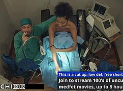 Phoenix Rose gets hitachi orgasm from doctor 😏