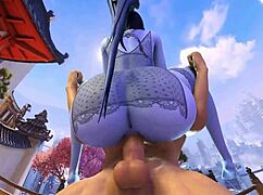 Why Settle For Ordinary When You Can Pound Widowmaker's Beautiful Ass In Hardcore Cartoon Sex Non-Stop?