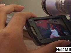 Watch these brunette MILFs get it on in a surprisingly intense way