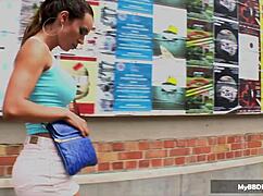 Franceska Jaimes Feels Intense Pleasure In Interracial Anal Creampie.