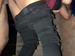 Sister-in-law fulfills bet and I cum inside her dripping pussy?