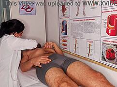 The patient experienced an unexpected reaction in front of the nurse