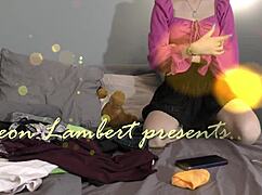 Petite Girlfriend's Fashion Try On Turns Into Porn Casting Without Panties