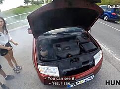 hunt4k bike ride turns into outdoor deepthroat and sex for me