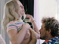 Stepbro Robby Echo Passionately Licks His Sister Dixie Lynn's Pussy