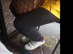 I spend 30 minutes in Marion's home exploring her shoe and sneaker fetish up close