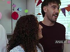 hey, that birthday step family bum rush sounds wild