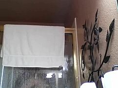 Asian Girl Masturbates in the Shower