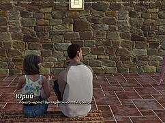 Complete gameplay - a life worth living part 3, featuring bent over nerd slut in outdoor pussy sex.