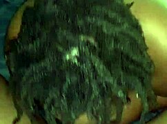 bbw exhibitionist sucks big black cock for neighbors to watch