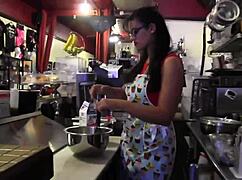 Lesbian love: penny barber and alani pi play with wet pussies