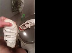 I spend 30 minutes in Marion's home exploring her shoe and sneaker fetish up close