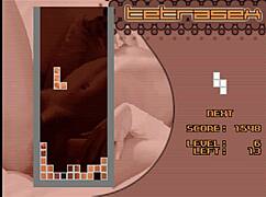 i play tetrasex on playstation in the kitchen, feeling the vibes