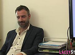 Doctor, you're banging my ass right here in the office with all these patients around?